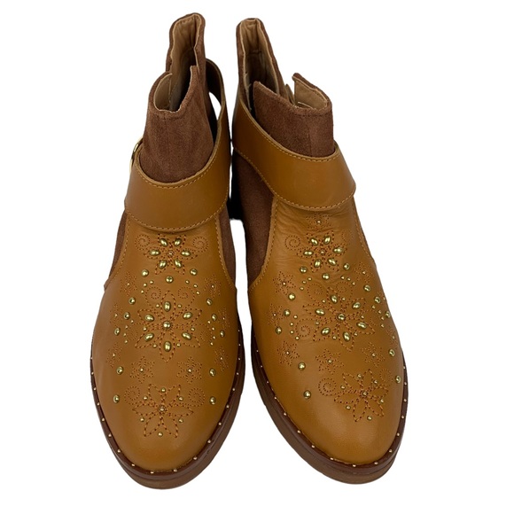 FitFlop Womens Athena Flower Stud Ankle Boot Shoes - Picture 2 of 10